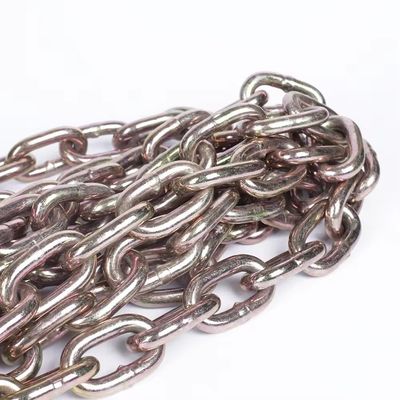 قیمت خوب استاندارد درجه 70 گالوانیزه حمل و نقل فولاد جوش زنجیره ای پیوند سخت افزاری 2t کار محدودیت بار آنلاین