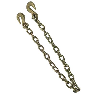 قیمت خوب Blacken Finished G70 Galvanized Link Chain 8mm Diameter For Cargo Control Customized آنلاین