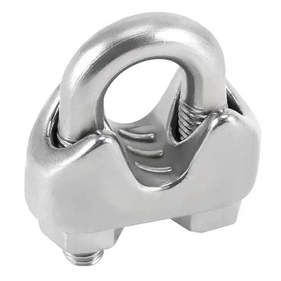 قیمت خوب Galvanized Finish Rigging Hardware Easy Installation Stainless Steel Cable Clamps آنلاین