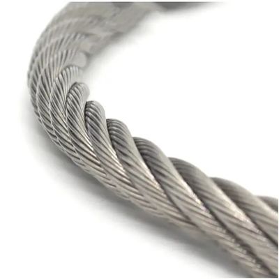 قیمت خوب طناب سیم بکسل گالوانیزه 6*26 IWRC پرس دوبل برای انتقال نیرو آنلاین