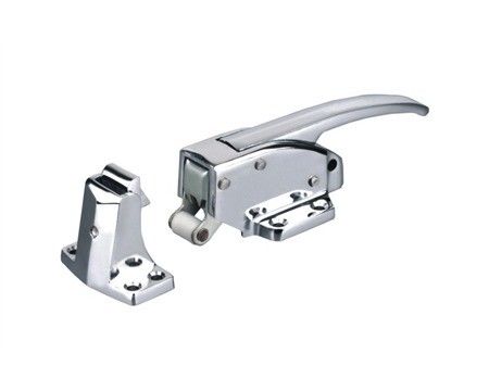 قیمت خوب Freezer Door Handle Latch with Door Window Hinges Locks and ZINC PLATED Finish آنلاین