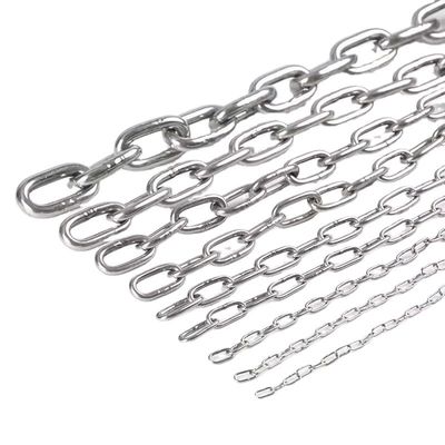 قیمت خوب Stainless Steel DIN766 Short Link Chain For Load Lifting Germany Standard G80 آنلاین