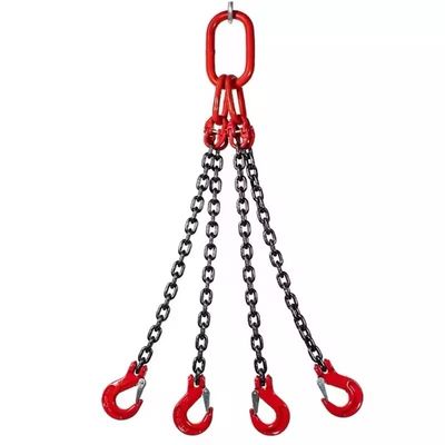 قیمت خوب G80 Chain Sling With Legs/Endless for Lifting Goods Black Finish Welded Chain Structure آنلاین