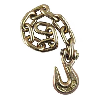 قیمت خوب زنجیر حمل و نقل G70 برای بلند کردن بار، فولاد آلیاژی، روی زرد، با محدودیت بار کاری 2 تن آنلاین