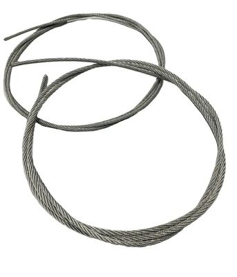 قیمت خوب جرثقیل سیم بکسل فولادی ضد زنگ گرید 6x36، کابل دریایی 50 میلی متری با روکش گالوانیزه آنلاین