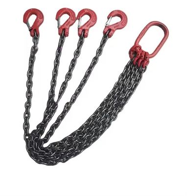 قیمت خوب 2t Working Load Limit G80 Steel Heavy Duty Industrial Lifting Chain with J/C Type Hook آنلاین