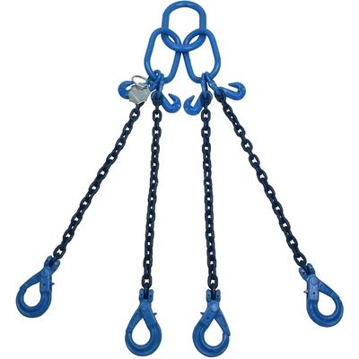 قیمت خوب Standard Blacken Finished Strong G80 Alloy Steel Lifting Chain Sling with Hook آنلاین