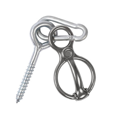 قیمت خوب Stainless Steel Horse Tack Blocker Tie Rings For Harness Safety And Control آنلاین