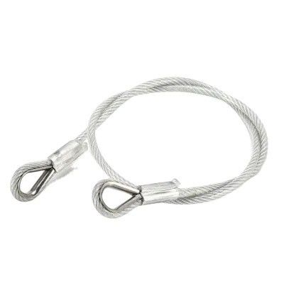 قیمت خوب طناب فولادی ضد زنگ با طول سفارشی با روکش نایلونی PVC مقاوم در برابر خوردگی آنلاین