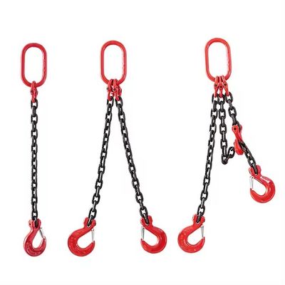 قیمت خوب Blacken Finished G80 Four Legs Safety Lifting Chain Sling for Load Lifting Capacity آنلاین