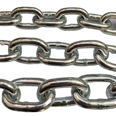 قیمت خوب Load Lifting Galvanized Chain 3MM 4MM 5MM 6MM 8MM 10MM 12MM Smooth Welding DIN5685A Short Link Chain آنلاین
