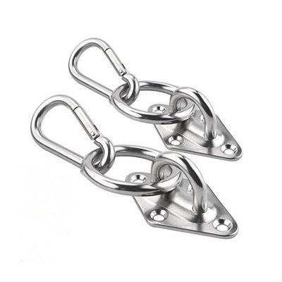 قیمت خوب 304 Stainless Steel Pad Eye Plate With Round Ring Heavy Duty Marine Deck Fittings آنلاین