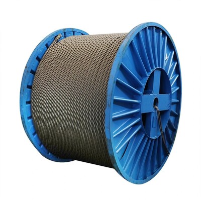 قیمت خوب 1/32'-1/4' AISI 316 سیم فولاد ضد زنگ با هسته فولادی برای تجهیزات ورزشی آنلاین