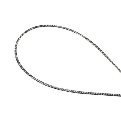 قیمت خوب طناب فولادی ضد زنگ SS316 با درجه ساختمانی 7X7 7X19 با تلرانس دیگر آنلاین