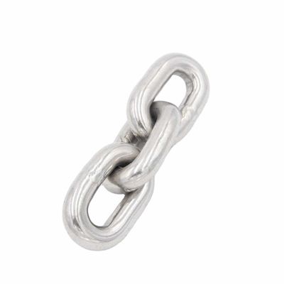 قیمت خوب AISI304/316 Stainless Steel Welded Link Chain High Polished Japanese Standard Link Chains آنلاین