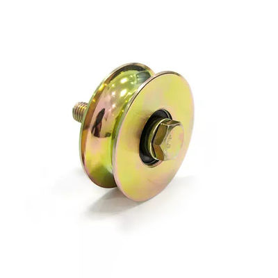 قیمت خوب Sliding door roller with Y, U , V groove and bracket for sliding gate bearing wheel آنلاین