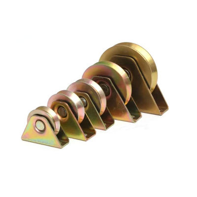 قیمت خوب Trapezoidal Triangular Wheel Pulley Roller for Sliding Gate Door آنلاین