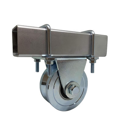 قیمت خوب Double Bearing Bolt V-shaped Sliding Roller Track Grooved Wheel آنلاین
