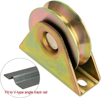 قیمت خوب Swing Sliding Gate Hardware Wheels Sliding Gate Tracks Wheels Hardware Kit Barrier Alumanium Roller Gate آنلاین
