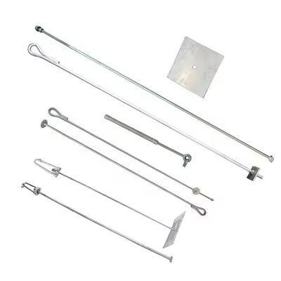 قیمت خوب Oval Eye Ground Thimble Anchor Rod Hot Dip Galvanized Marine Hardware آنلاین