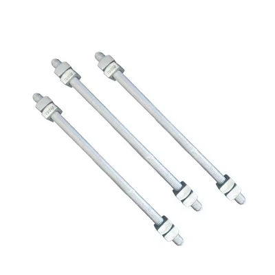 قیمت خوب 5/8*14 Inch Double Head Bolt Hot Dip Galvanized Double End Rods Threaded Fasteners آنلاین