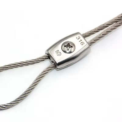 قیمت خوب Wire Rope Fitting 304 316 Stainless Steel Simplex Single Bolt Wire Rope Clip Cable Clamp آنلاین