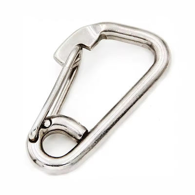 قیمت خوب Stainless Steel 304 Marine Grade Safety Clip Ship Boat Hook 8 mm Spring Snap Hook آنلاین