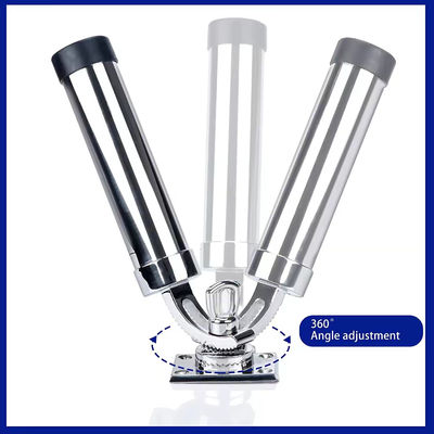 قیمت خوب Adjustable Fishing Rod Holder for Boat 316 Stainless Steel 360 Degree Adjustment Portable Boat Fishing Pole Rod Holders آنلاین