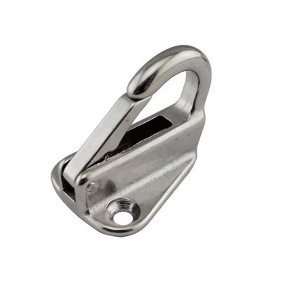 قیمت خوب Marine Fender Bracket Stainless Steel Spring Locked Fender Hook Snap Fending Hook Attach Rope Boat Sail Tug آنلاین