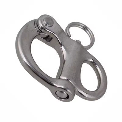 قیمت خوب Swivel Jaw Snap Shackles 304 316 Stainless Steel Quick Release Bail Rigging آنلاین
