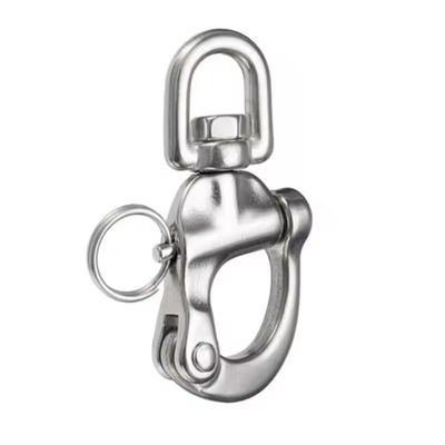 قیمت خوب Boat Stainless Swivel Eye Snap Shackle Bail Rigging for SailBoat آنلاین