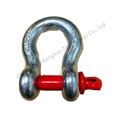 قیمت خوب Electrolytic Treatment Finish Dee Shackles for Trailer Security and Marine Rigging آنلاین