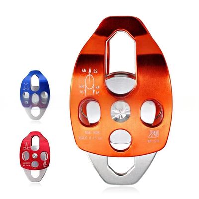 قیمت خوب سیستم قرقره قابل حمل آلومینیومی 7075 گالوانیزه برای حمل و نقل و کوهنوردی در ارتفاع بالا آنلاین