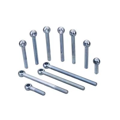 قیمت خوب پیچ چشمی فولادی کربن گالوانیزه روی ZINC DIN 444، پیچ چشمی آهنگری دقیق، پیچ چشمی تاب، بست مکانیکی آنلاین