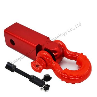 قیمت خوب Electrolytic Treatment 3/4 Inch Off Road Shackle Hitch Receiver for Truck Jeep Toyota آنلاین