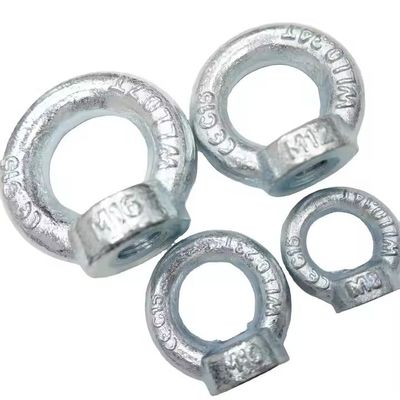 قیمت خوب مهره چشمی فولاد کربنی سنگین DIN 582 گالوانیزه حلقه بالابر عمودی آنلاین