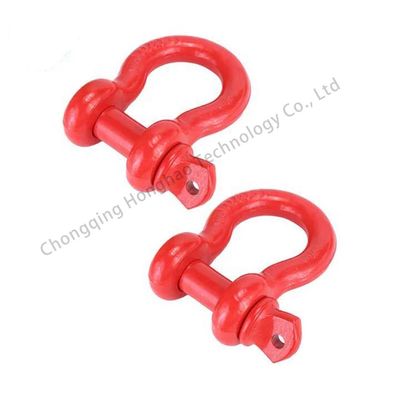 قیمت خوب ZINC Finish Bow Shackle Heavy Duty for Rigging Lifting and Food Beverage Applications آنلاین