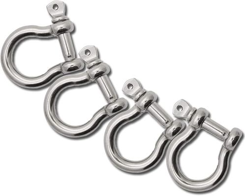 قیمت خوب Polished Finish Stainless Steel Bow Shackle Perfect for Rigging Screw Applications آنلاین