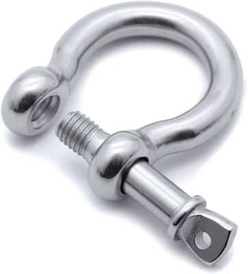 قیمت خوب Precision Casting Technology AISI304 316 Stainless Steel Us Type Bow Shackle with Collar Pin آنلاین