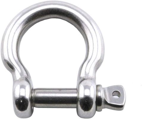 قیمت خوب Polished Stainless Steel Shackle for Durable Lifting and Connecting Requirements آنلاین