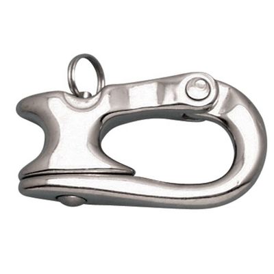 قیمت خوب Imperial Measurement System Stainless Steel Sheet Snap Shackle with Thimble and Locking Pin Deck آنلاین