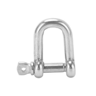 قیمت خوب Hot Forged Polished Stainless Steel AISI304/316 D Shackle for Sailboats in Durability آنلاین