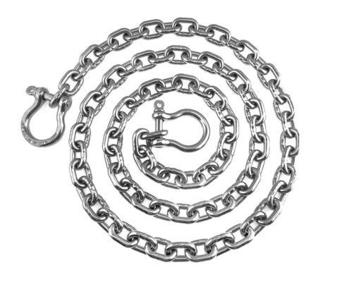 قیمت خوب Stainless Steel 316 Anchor Chain With Advanced Lock Ring Shackle Design Marine Hardware آنلاین