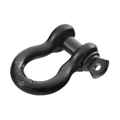 قیمت خوب قلاب‌های کمان سیاه برای آفرود 4WD گالوانیزه D Ring Shackle Buckle آنلاین