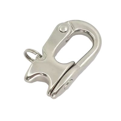 قیمت خوب Polished Marine Rigging Fittings Stainless Steel 304/316 Turn Rotary Spring Shackle Quick Release Shackle آنلاین