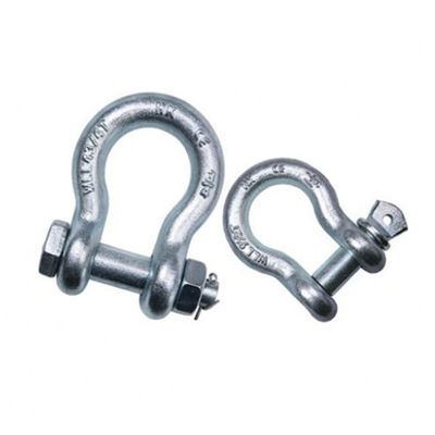 قیمت خوب General Industry G2130 Marine Hardware Hot DIP Galvanized Chain Anchor D Shackle OEM آنلاین