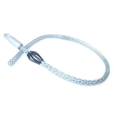 قیمت خوب Customized Size Multi-weave Revolving Eye Standard Cable Pulling Grip With Spiral Wrapping آنلاین