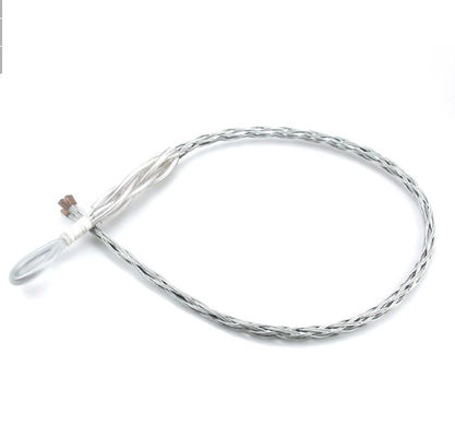 قیمت خوب Wire Rope Cable Snake Pull Grips Without Link Standard in Silvery White with Flat Nail Clip آنلاین