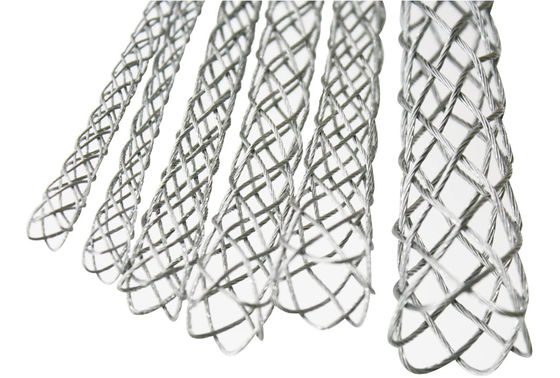 قیمت خوب Cable Pulling Grip With 5mm Nut Flexible Eye Mesh Rope Cable Sock Kit Galvanizing Steel Antislip Pipe Cable Wire Pulling Grips Lassos 6 Set 4-25mm آنلاین