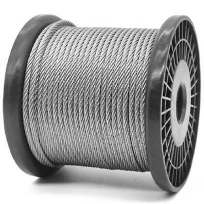 قیمت خوب کابل استیل ضد زنگ AISI304 304L 316 316L طناب فولادی 6x36SW IWRC 6x36SW FC سیم بکسل استیل ضد زنگ با محتوای Si 1.0% آنلاین